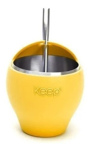 Matera Keep + Bombilla Acero Inoxidable Silicona 230ml