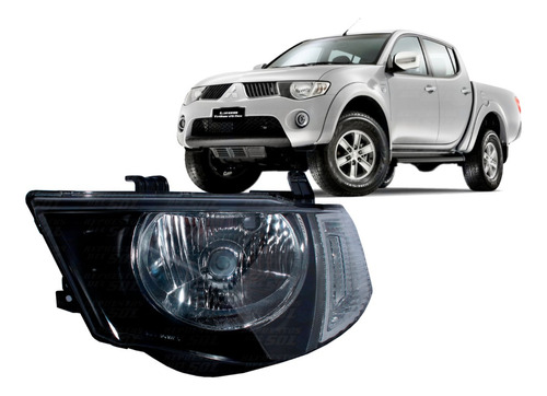 Optico Izq Para Mitsubishi L200 Katana 3.2 2008 2011