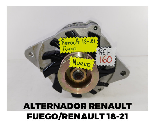 Alternador De Renault Fuego Renault 18-21 