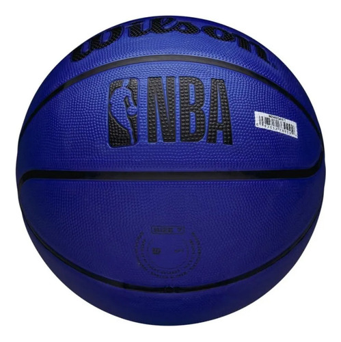 Balón Basketball Wilson Nba Team Tribute Warrior Azul Wz4025