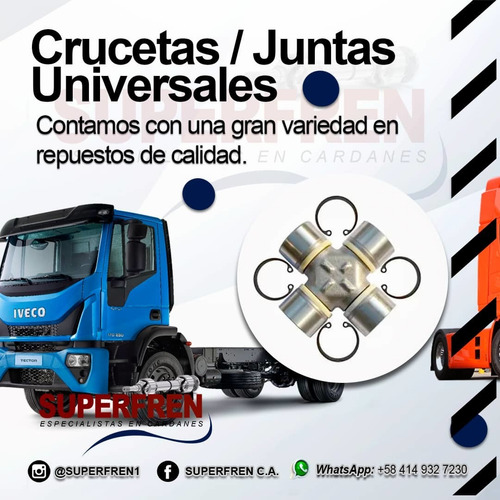 Imagen 5 de 7 de Reparacion De Cardanes Para Camiones, Camionetas Maquinaria,