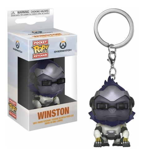 Funko Pop Keychain Llavero Overwatch Winston