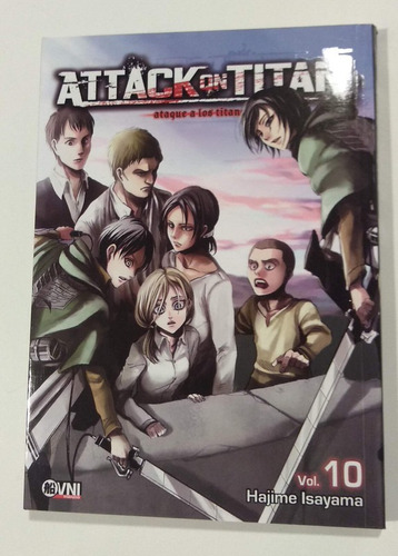 Attack On Titan 10 (reedición)