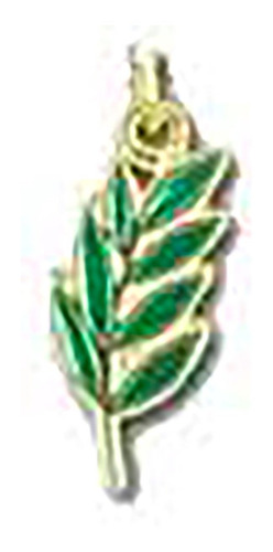 Colgante Acacia Dorado Y Verde - Masón, Masonería