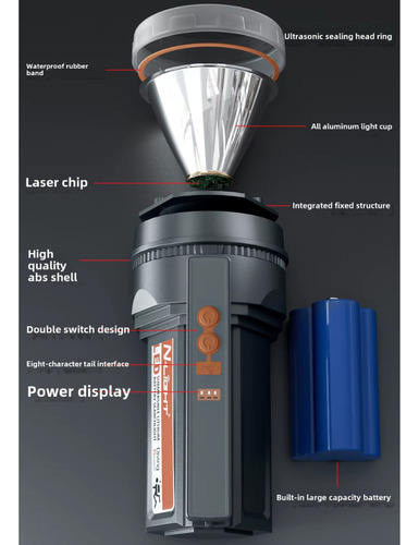 Linterna Sumergible Linterna Camping Linterna Led Potente