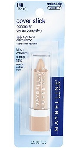 Tubo Corrector De Maybelline New York, 0.16 Onzas, Beige Med