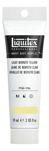 Tinta Acrílica Liquitex Heavy Body 156 Light Bismuth Yellow 
