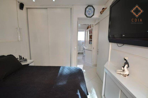 Imagem 24 de 30 de Apartamento Para Compra Com 1 Quarto, 1 Suite E 2 Vagas Localizado Em Moema Pássaros - Ap52286