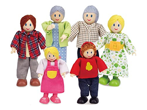 Happy Family Dollhouse Set By Hape Award Winning Doll Family