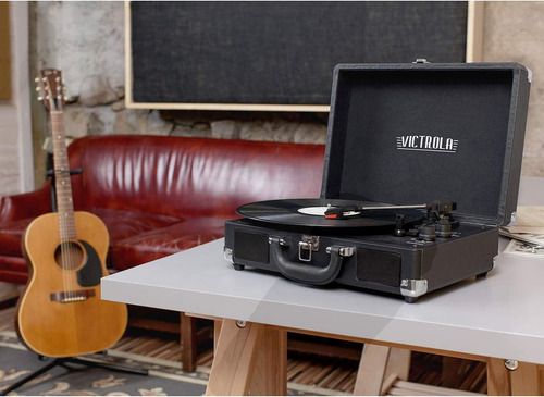 Victrola Vsc-550bt-bk Vsc-550bt-bk Tornamesa Bluetooth Porta Negro