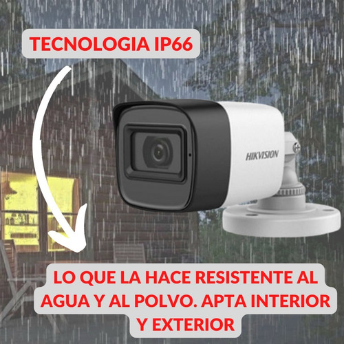 Camara Seguridad Hikvision Full Hd 1080p 16d0t-exipf Ext 2.8