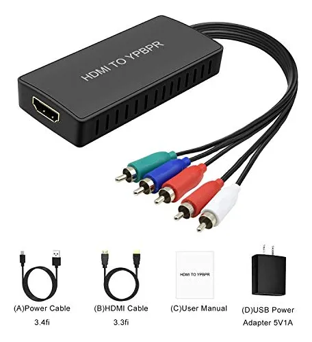 Adaptador de componentes a hdmi sale