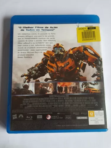 Bluray Transformers O Lado Oculto da Lua, Filme e Série Paramount Usado  69577402