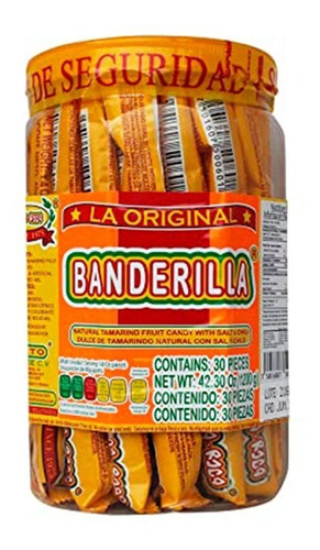 Banderilla Tamarindo Enchilado Dulce Tamaroca 30pz