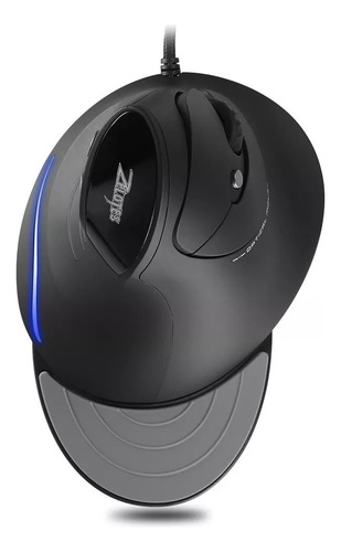 Zy Ratón Vertical Zelotes Ergonomico Programable Gamer Pc