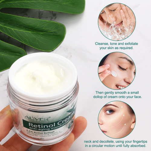 Crema Antiarrugas Hidratante Retinol Y Ácido Hialurónico