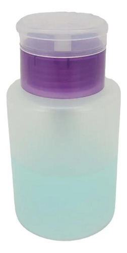 Porta Acetona Com Dosador Manicure E Pedicure 150 Ml - Roxo