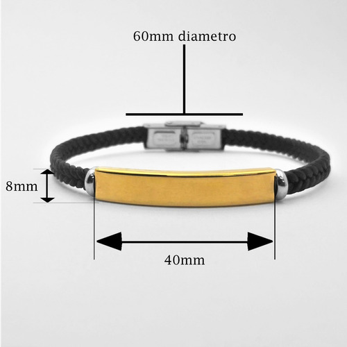 Imagen 2 de 6 de Pulsera Spotify Acero Grabado Láser Personalizado 1113