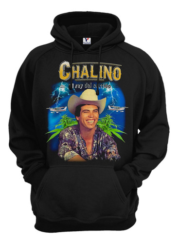 Sudadera Chalino Sánchez, Unisex Con Capucha Y Cangurera