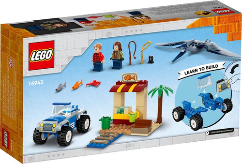 Caceria Del Pteranodon Lego Jurassic World 76943