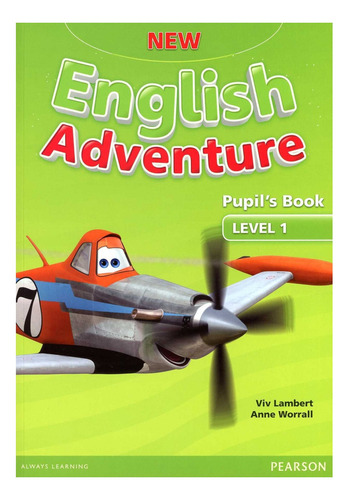 New English Adventure 1 - Pupil´s Book With Dvd - Pearson