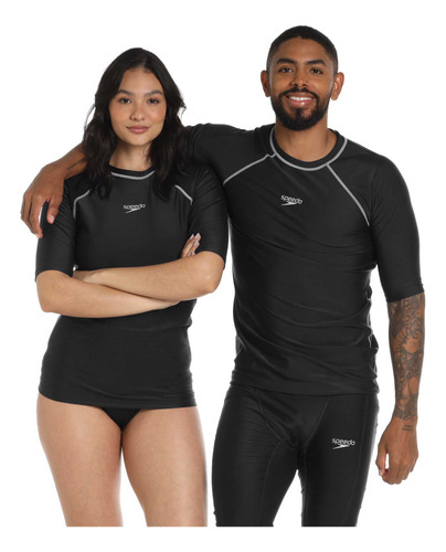 Camiseta Hyden Manga Corta Unisex Negro-xl Speedo