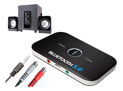 Transmisor Y Receptor Bluetooth Audio Música Tv Equipo