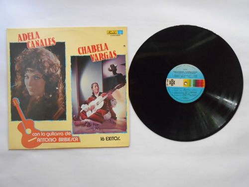 Lp Vinilo Chavela Vargas Adela Canales 16 Exitos Colomb 1990