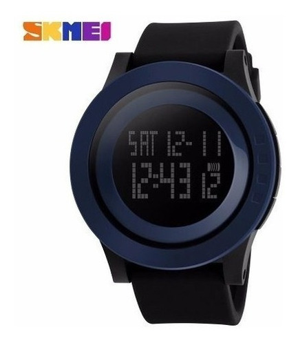 Relógio Masculino Sport Digital Azul Wr50m Skmei 1142