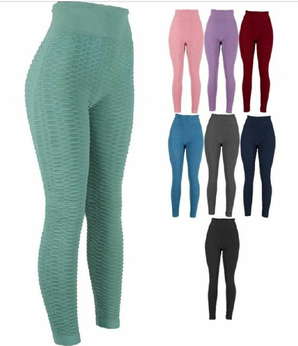 6 Leggin Mallon Mayon Anticelulitis Push Up Levanta Pompa