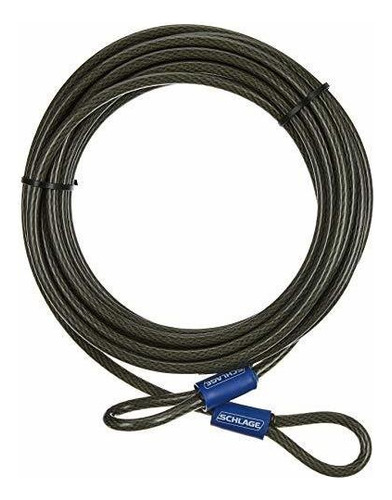 Schlage Flexible Cable De Acero, De 30 Pies Por 