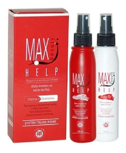 Max Beauty Kit Help Recuperaçao Intensiva 15 Aplicaçoes