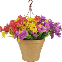 Comprar Flores Artificiales Artificiales En Maceta Para Interiores Y