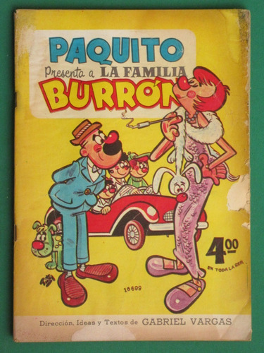 Paquito Presenta: La Familia Burron #16699 Comic 98 Páginas