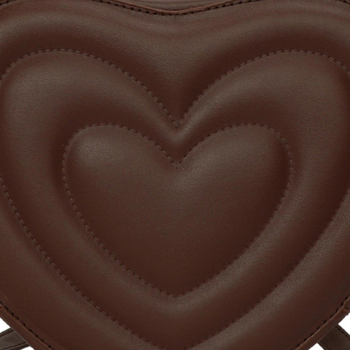 Bolso De Hombro En Forma De Corazón, Bolso De Moda En Color