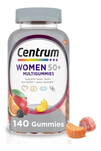 Centrum Silver - Gomitas Multivitaminicas Para Mujeres 50 Pl