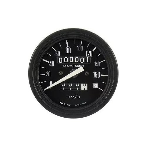 Reloj Velocimetro F. Negro R/europea 180km/h D80mm