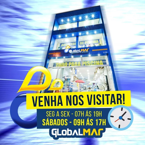 Enrolador Para Capa Térmica De Piscinas Completo Globalmar