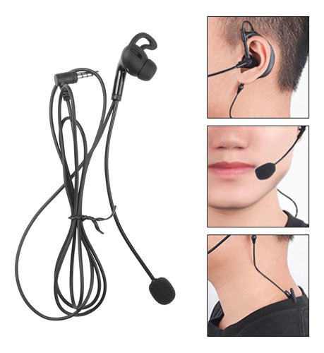 Rbitro Auricular De Un Solo Oído Auriculares Con Cable
