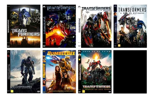 Coleção Dvds Transformers - Filmes Original - Novo