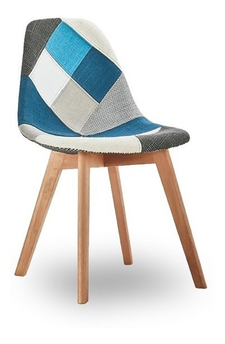 Imagen 1 de 1 de Pack 2 Sillas Eames Patchwork Vintage