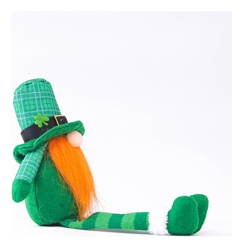 Muñeca Con Sombrero Verde For El Día De San Patricio En L,