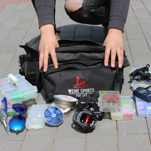 . Riñonera Para Señuelos De Pesca: Bolsa Multifuncional