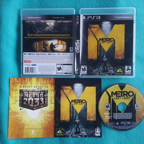 Metro Last Light * Fisico / Playstation 3 Ps3