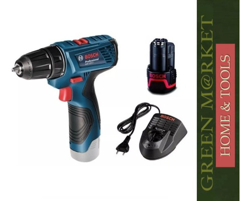 Taladro Atornillador Bosch Gsr 120-li 12v + 1 Bateria De 2ah