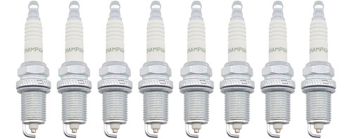 Set 8 Bujías Encendido Cobre Bmw X5 V8 4.8l 04/10 Champion