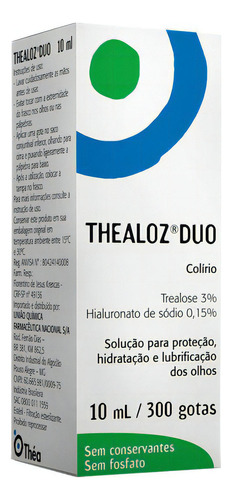 Thealoz Duo Colírio Solução Oftálmica 10ml