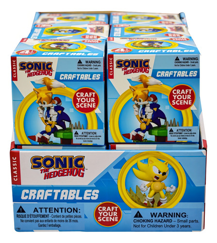 Sonic The Hedgehog Figura Sorpresa Caja Con 12pz Just Toys