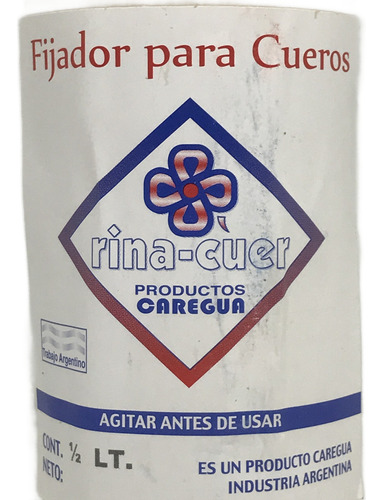 Fijador De Tintas Para Cueros Rina Cuer 500cc.