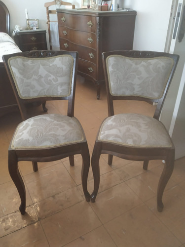 Juego Dormitorio Luis Xv 2 Mesas Luz Ropero Comoda Cama (Usado)